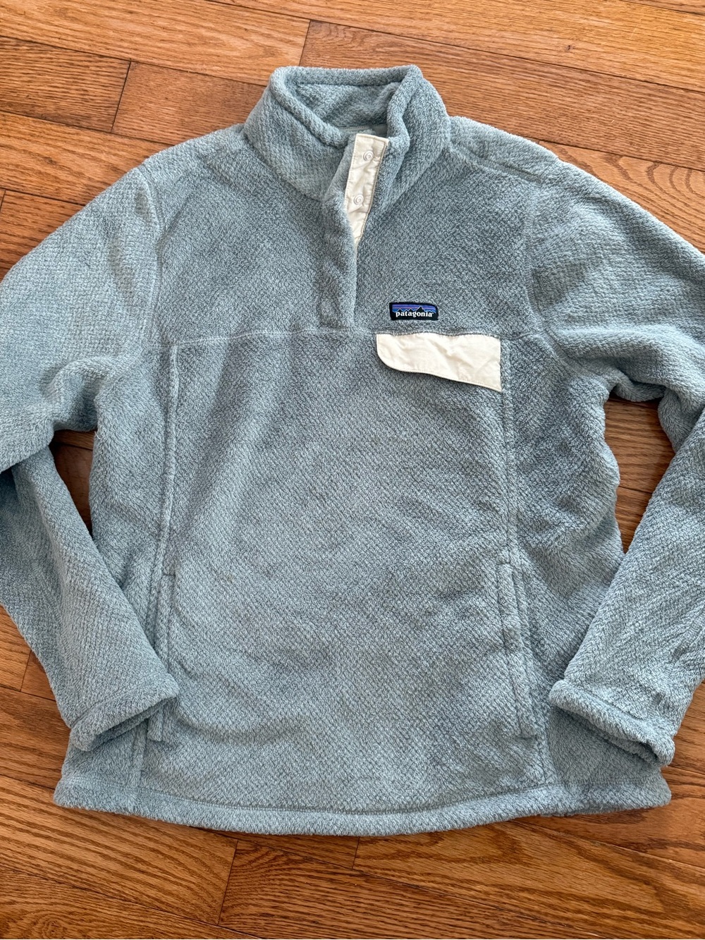 Patagonia Women's Sz XL Gray Re-Tool Snap-T Pullover Style # 25443 Outdoors